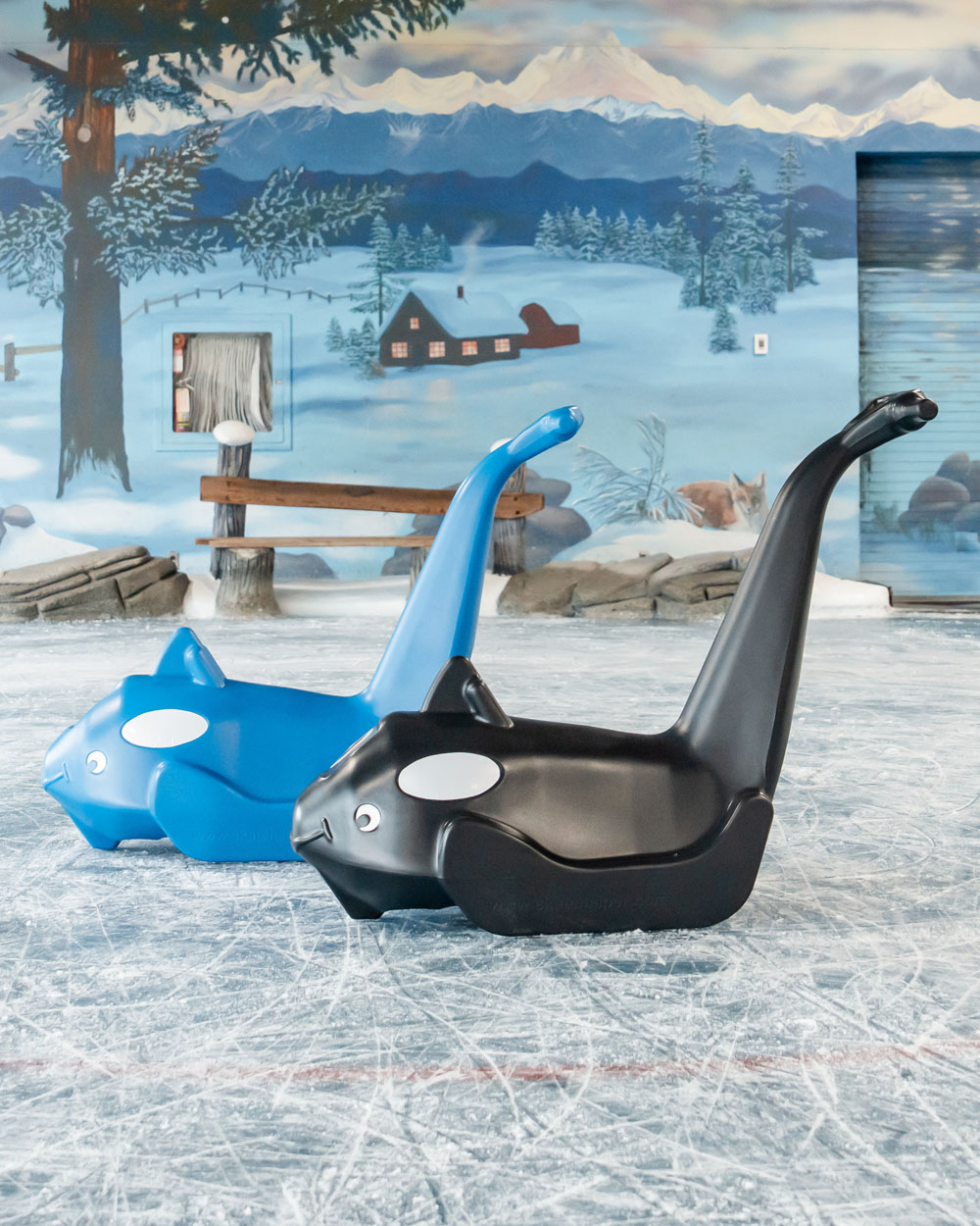 Black and Blue Orca Skate Helper Black and Blue Orca Skate Helper